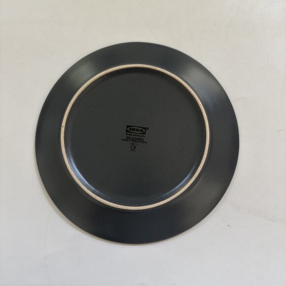 Set of 2 IKEA of Sweden Salad Plates 12011 MATTE Gray MCM Modern - Picture 3 of 9